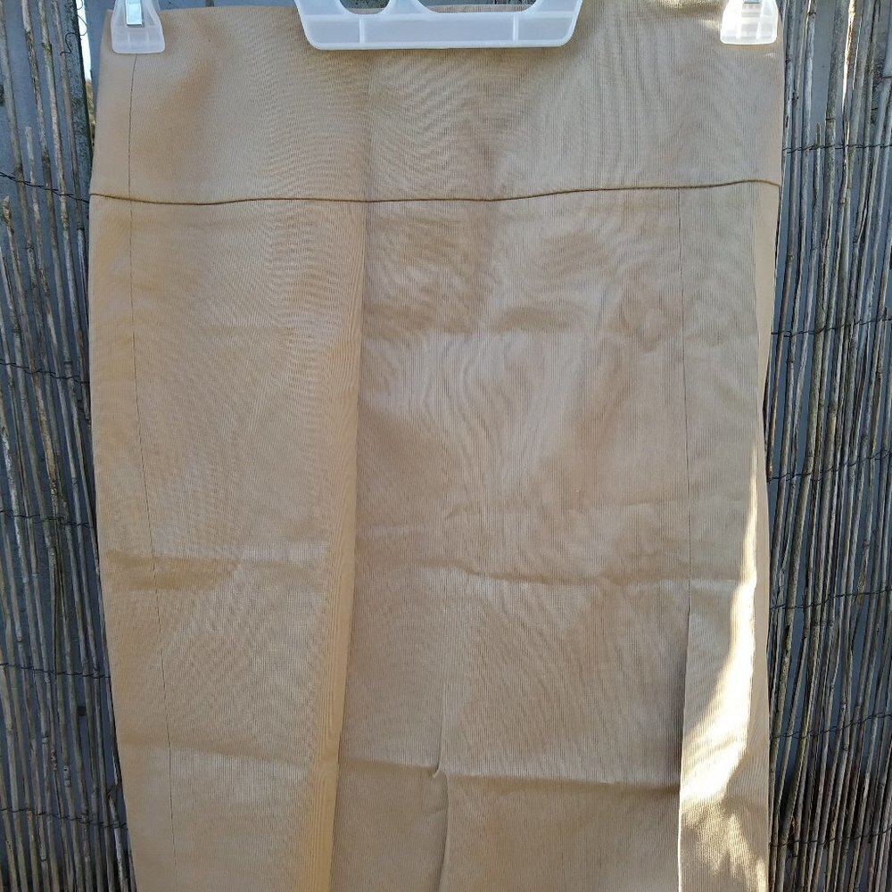 Banana Republic Factory Store Straight Khaki Stretch Skirt Women's - 0 - NWOT